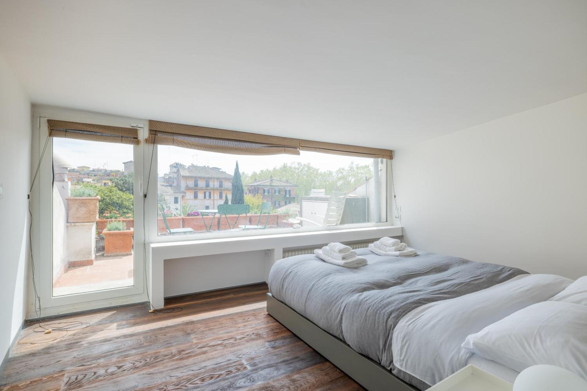 Ferienwohnung Farnesi Terrace Penthouse Rom Exterior foto